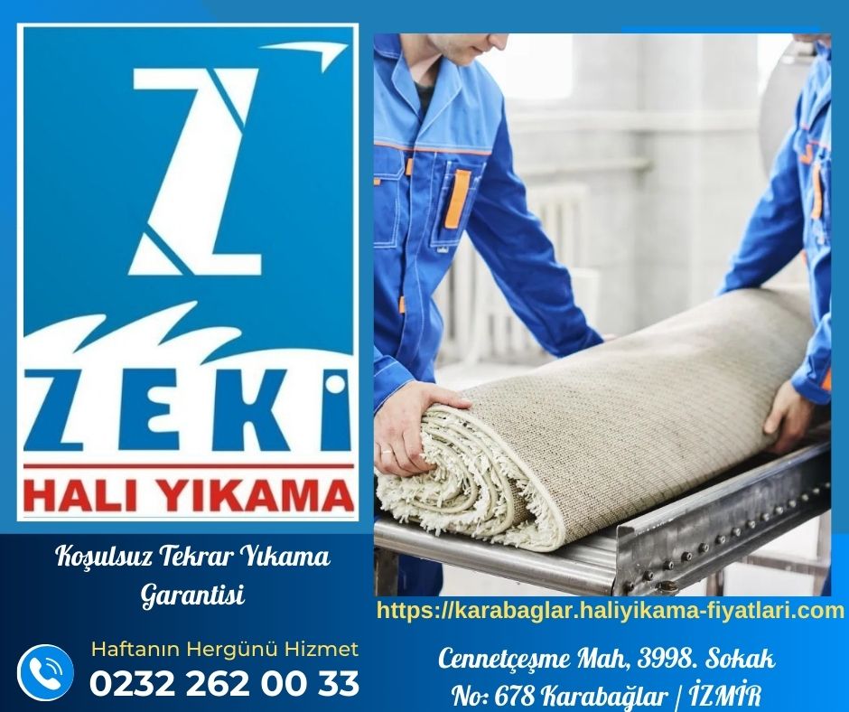 karabağlar halı yıkama fabrikasi