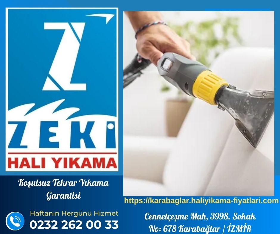 karabağlar koltuk yıkama