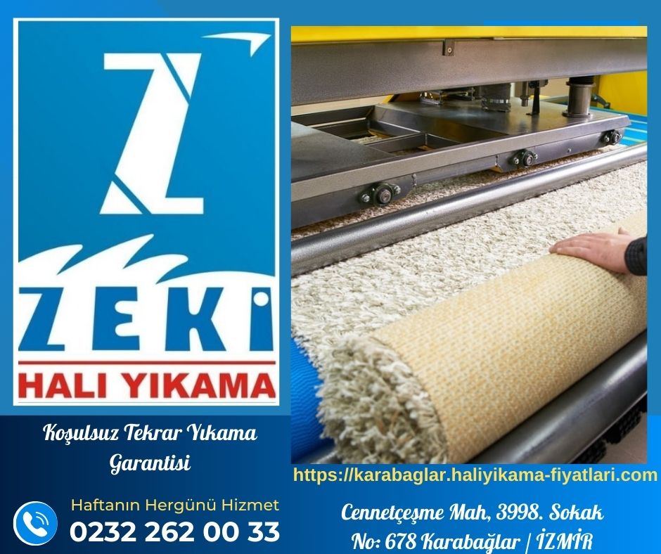 karabağlar yün halı yıkama